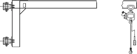 Full Cantilever Jib Crane