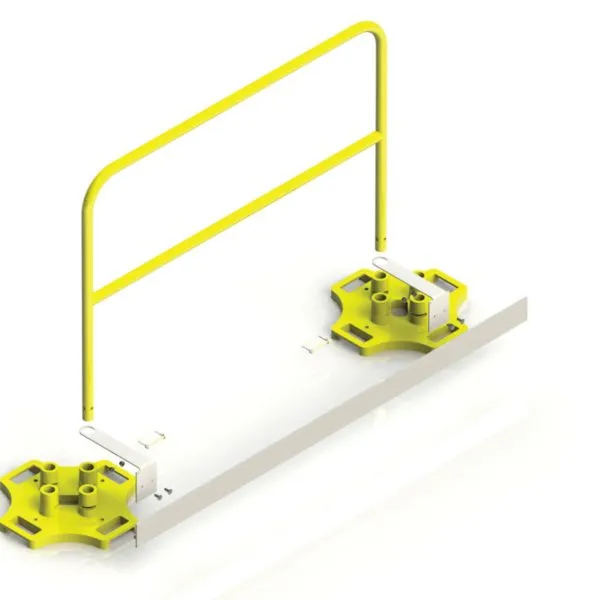 T-Rail 17 Portable and Non-Penetrating Guardrails